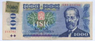Czech Republic 1.000 Korun, 1993 image